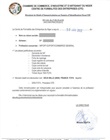 Récépissé de dépôt